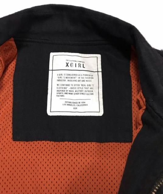 X-girlエックスガール〓ミリタリーZIPブルゾン〓ウォッシュブラック(L)新品〓 < ブランド X-girlエックスガール〓ミリタリーZIPブルゾン〓ウォッシュブラック(L)新品〓 < ブランドの