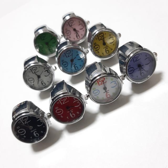 新品 未使用 指輪 時計 シンプル 9色セット < 男性アクセサリー/時計  新品 未使用 指輪 時計 シンプル 9色セット < 男性アクセサリー/時計の