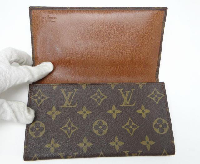 LOUIS VUITTON ルイヴィトン モノグラム 二つ折り長札入れ<USED>【送料無料】 < ブランド LOUIS VUITTON ルイヴィトン モノグラム 二つ折り長札入れ<USED>【送料無料】 < ブランドの
