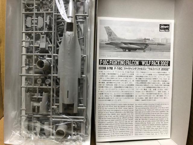 1/72 ハセガワ F-16C ファイティングファルコン ウルフパック2002 < ホビー 1/72 ハセガワ F-16C ファイティングファルコン ウルフパック2002 < ホビーの