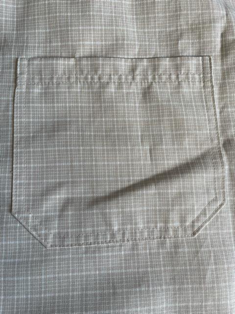 90's CALTOP キャルトップ  チェックシャツ 半袖 2XL ベージュ系 西海岸 チカーノ MADE IN USA製 美品 < 男性ファッション  90's CALTOP キャルトップ  チェックシャツ 半袖 2XL ベージュ系 西海岸 チカーノ MADE IN USA製 美品 < 男性ファッションの
