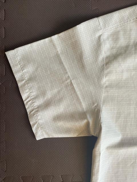 90's CALTOP キャルトップ  チェックシャツ 半袖 2XL ベージュ系 西海岸 チカーノ MADE IN USA製 美品 < 男性ファッション  90's CALTOP キャルトップ  チェックシャツ 半袖 2XL ベージュ系 西海岸 チカーノ MADE IN USA製 美品 < 男性ファッションの
