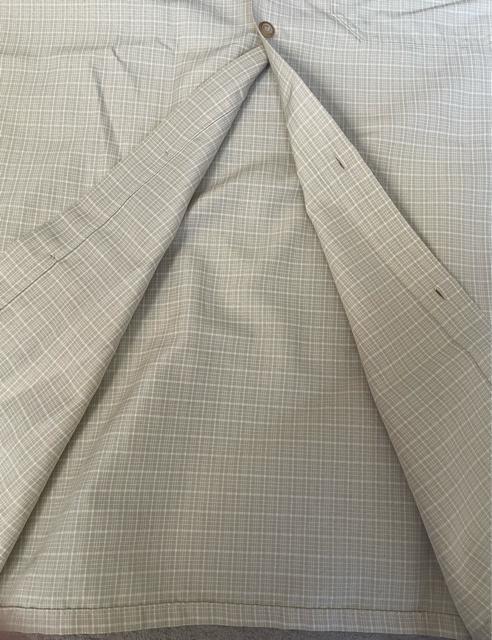 90's CALTOP キャルトップ  チェックシャツ 半袖 2XL ベージュ系 西海岸 チカーノ MADE IN USA製 美品 < 男性ファッション  90's CALTOP キャルトップ  チェックシャツ 半袖 2XL ベージュ系 西海岸 チカーノ MADE IN USA製 美品 < 男性ファッションの