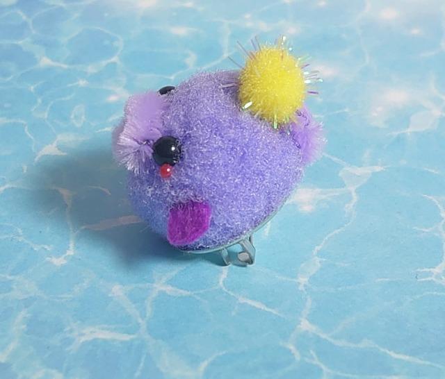 ハンドメイド♪ポンポンフェイスブローチ★海・水辺の生き物ver★チョウチンアンコウ < ペット/手芸/園芸 ハンドメイド♪ポンポンフェイスブローチ★海・水辺の生き物ver★チョウチンアンコウ < ペット/手芸/園芸の