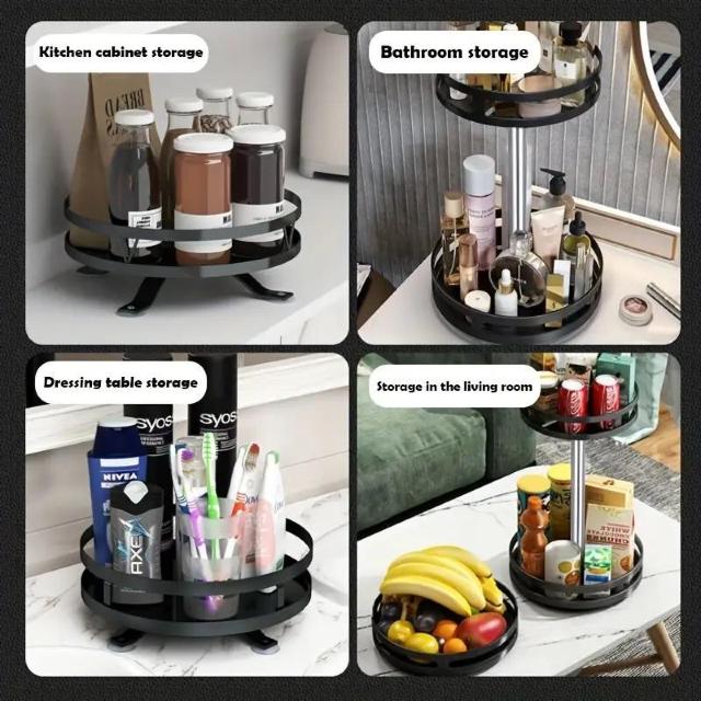 超お買い得1990円★360度回転 キッチンオーガナイザー メタルスパイスラック 調味料 油 酢用 収納コンテナー付き 3層 < インテリア/ライフ  超お買い得1990円★360度回転 キッチンオーガナイザー メタルスパイスラック 調味料 油 酢用 収納コンテナー付き 3層 < インテリア/ライフの