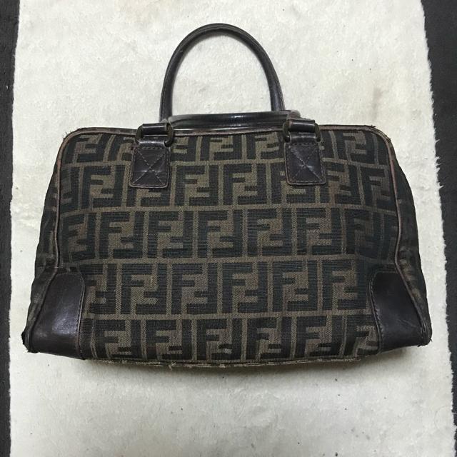 正規品 ヴィンテージ フェンディ ズッカ柄 ボストンバッグ ブラウン < ブランド  正規品 ヴィンテージ フェンディ ズッカ柄 ボストンバッグ ブラウン  < ブランドの