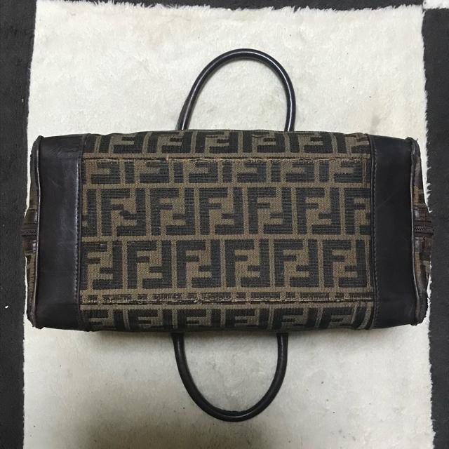 正規品 ヴィンテージ フェンディ ズッカ柄 ボストンバッグ ブラウン < ブランド  正規品 ヴィンテージ フェンディ ズッカ柄 ボストンバッグ ブラウン < ブランドの