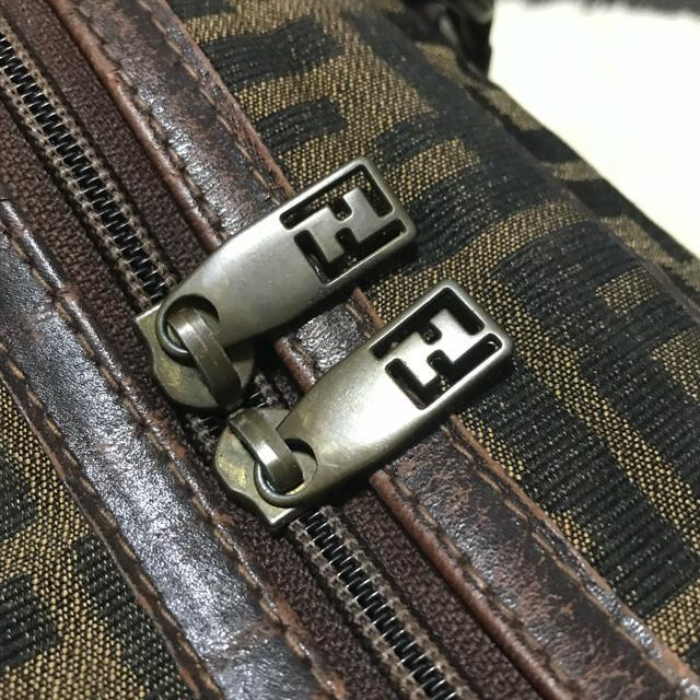 正規品 ヴィンテージ フェンディ ズッカ柄 ボストンバッグ ブラウン < ブランド  正規品 ヴィンテージ フェンディ ズッカ柄 ボストンバッグ ブラウン < ブランドの