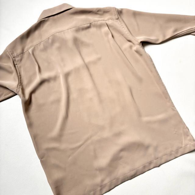 ◆美品◆ユナイテッドトウキョウ◆ビッグシルエットシャツチュニック◆ベージュ◆M < 女性ファッション  ◆美品◆ユナイテッドトウキョウ◆ビッグシルエットシャツチュニック◆ベージュ◆M < 女性ファッションの