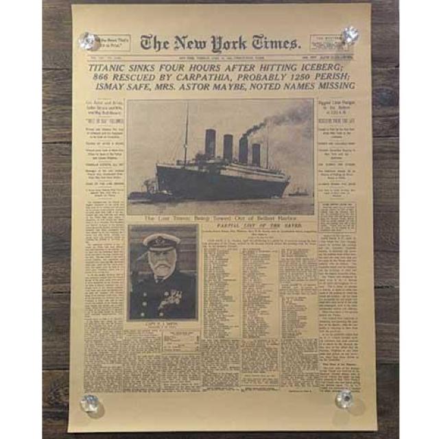 Viy|X^[zThe New York Times^j[[NE^CY@Titanic   zr[ 