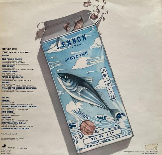 SHAVED FISH / LENNON PLASTIC ONO BAND  CD/DVD/rfI 