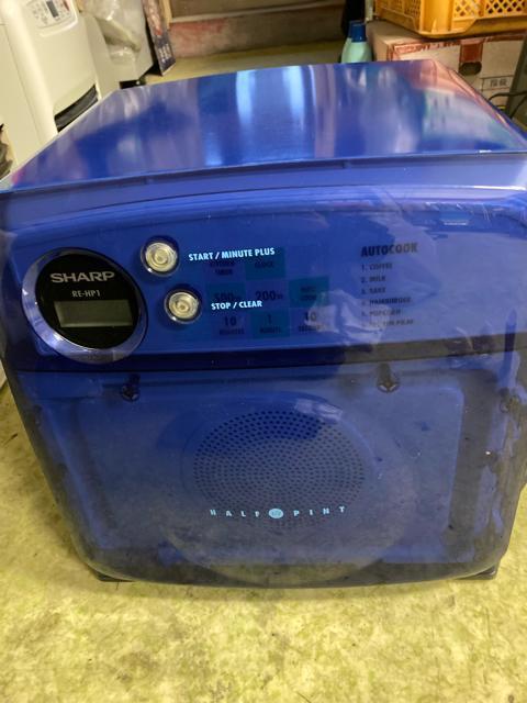 シャープ 電子レンジ 2002年製 レトロ < 家電/AV シャープ 電子レンジ 2002年製 レトロ < 家電/AVの