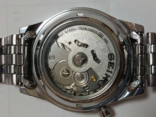 SEIKO 5 SPORTS ���������r���v 23�� 100m�h�� 7S36-00C0 �����Y �V���o�[ �� �u�����h�� 