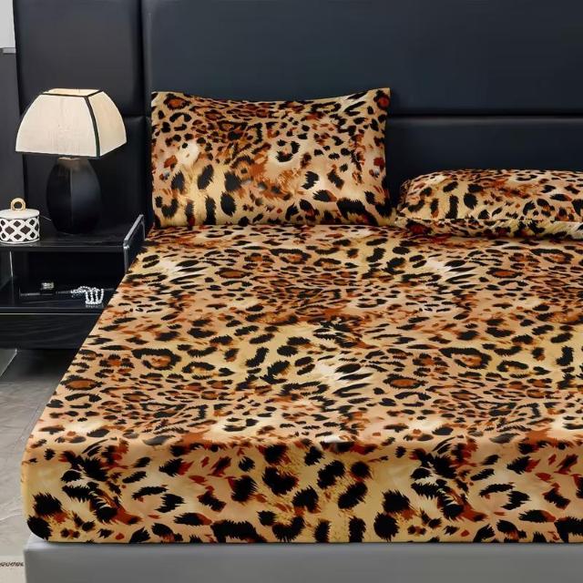 爆ヤス価格1890円★レオパードプリント フィットシーツ3点セット90×200cmフィットシーツ1枚 + 枕カバー2枚, 中綿なし < インテリア/ライフ 爆ヤス価格1890円★レオパードプリント フィットシーツ3点セット90×200cmフィットシーツ1枚 + 枕カバー2枚, 中綿なし < インテリア/ライフの