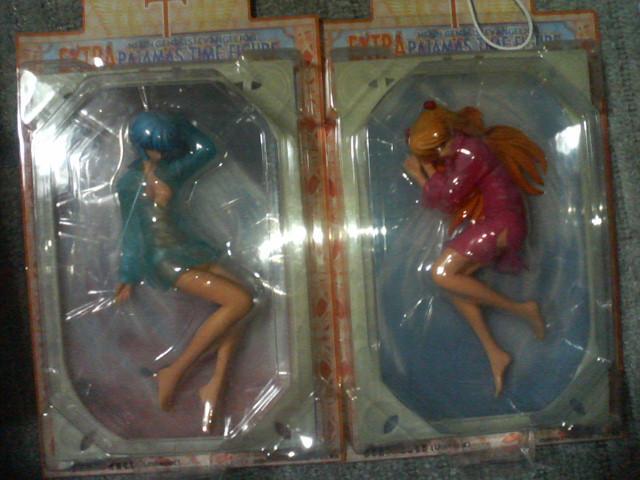 セガ '05 エクストラ パジャマ タイム レイ&アスカ 光 スケルトン 約1/8スケール < アニメ/コミック/キャラクター  セガ '05 エクストラ パジャマ タイム レイ&アスカ 光 スケルトン 約1/8スケール  < アニメ/コミック/キャラクターの