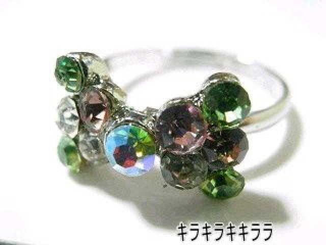 《New》ageha掲載★キラキラ*パヴェリボン・リング/指輪<レインボー>【箱付】 < 女性アクセサリー/時計  《New》ageha掲載★キラキラ*パヴェリボン・リング/指輪<レインボー>【箱付】  < 女性アクセサリー/時計の