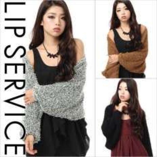 【LIP SERVICE/リップサービス】ボリューム起毛感♪シャギーショートボレロ ブラウン < ブランド 【LIP SERVICE/リップサービス】ボリューム起毛感♪シャギーショートボレロ ブラウン < ブランドの