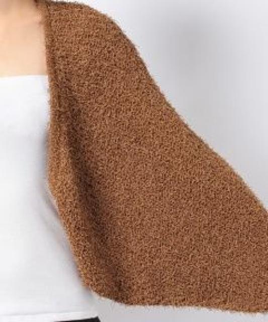 【LIP SERVICE/リップサービス】ボリューム起毛感♪シャギーショートボレロ ブラウン < ブランド 【LIP SERVICE/リップサービス】ボリューム起毛感♪シャギーショートボレロ ブラウン < ブランドの