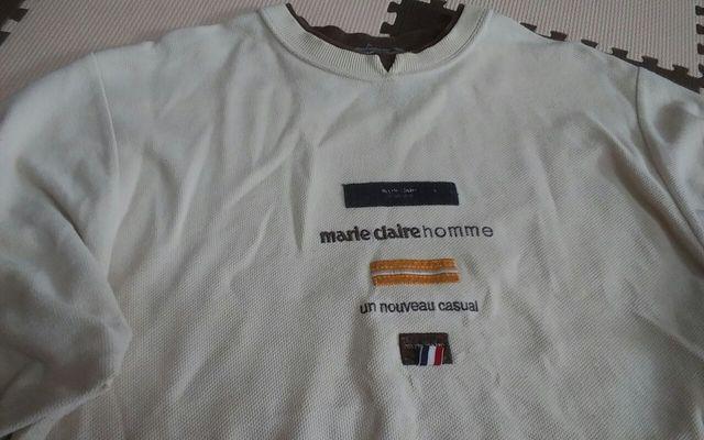 marie claire Mサイズ トレーナー ベージュ < 男性ファッション marie claire Mサイズ トレーナー ベージュ < 男性ファッションの