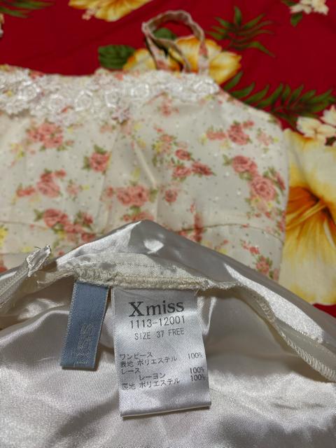 新品未使用☆Xmiss☆キスミス☆可愛いお花柄キャミワンピース☆ < ブランド 新品未使用☆Xmiss☆キスミス☆可愛いお花柄キャミワンピース☆ < ブランドの