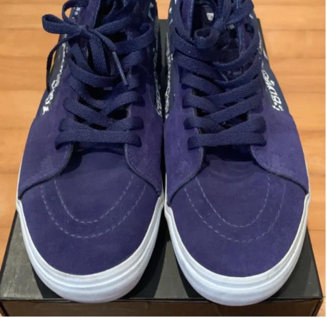 WTAPS × VANS SK8HI NAVY クロスボーン 29cm < ブランド  WTAPS × VANS SK8HI NAVY クロスボーン 29cm < ブランドの
