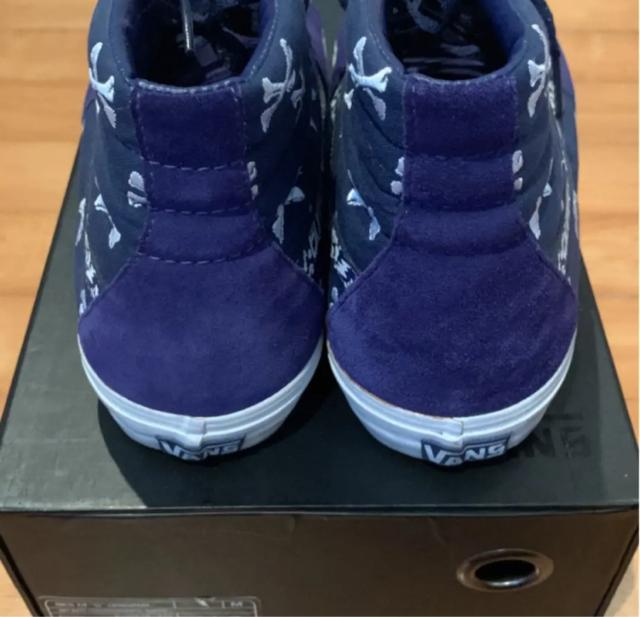 WTAPS × VANS SK8HI NAVY クロスボーン 29cm < ブランド  WTAPS × VANS SK8HI NAVY クロスボーン 29cm < ブランドの