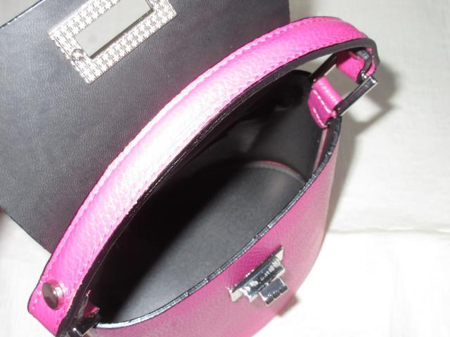 未使用☆牛革ワンハンドルハンドバッグ*2wayショルダー*ピンク < 女性ファッション  未使用☆牛革ワンハンドルハンドバッグ*2wayショルダー*ピンク < 女性ファッションの