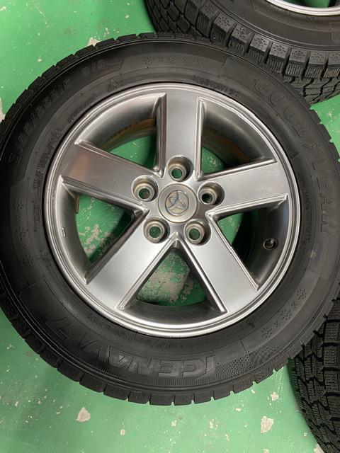 0081023)激安国産グッドイヤ-スタッドレスタイヤ4本トヨタ純正アルミホイ-ル195/65R15送料無料 < 自動車/バイク 0081023)激安国産グッドイヤ-スタッドレスタイヤ4本トヨタ純正アルミホイ-ル195/65R15送料無料 < 自動車/バイク