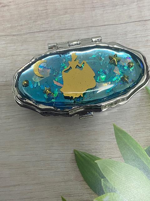 ハンドメイド レジンで作ったピルケース シンデレラ < 女性ファッション  ハンドメイド レジンで作ったピルケース シンデレラ  < 女性ファッションの
