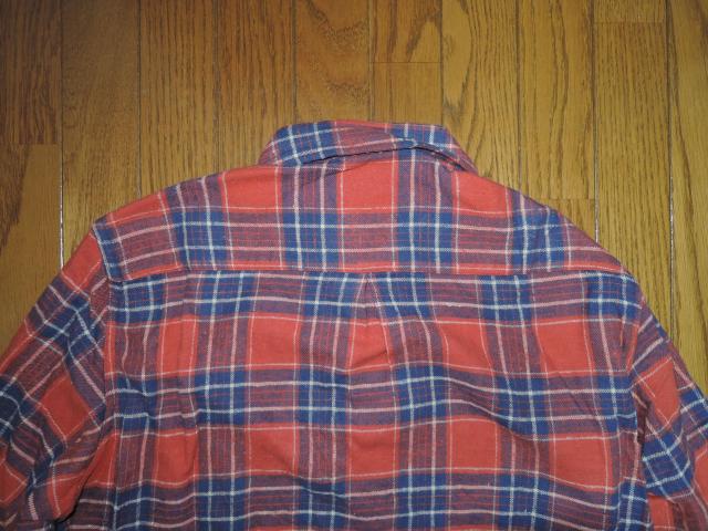 TMT ティーエムティー フランネル チェックシャツ M 赤青系 フランネル FLANNEL CHECK SHIRT < ブランド  TMT ティーエムティー フランネル チェックシャツ M 赤青系 フランネル FLANNEL CHECK SHIRT < ブランドの