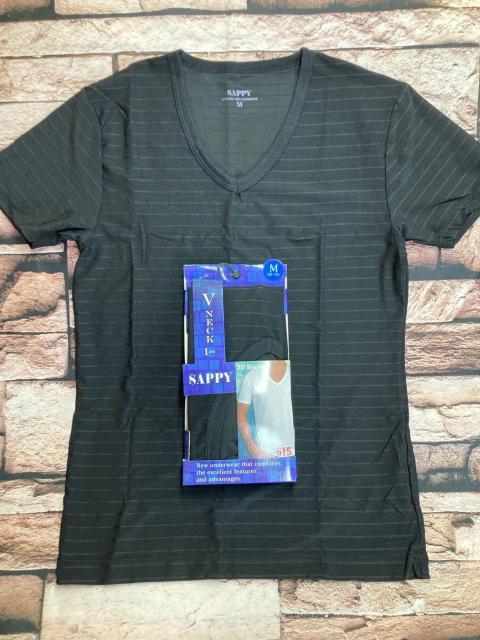 送料無料!洗練されたフォルムのメンズV首半袖シャツ【SAPPY】(ハニカムメッシュ&フェイクボーダーから)1枚 < 男性ファッション 送料無料!洗練されたフォルムのメンズV首半袖シャツ【SAPPY】(ハニカムメッシュ&フェイクボーダーから)1枚 < 男性ファッションの