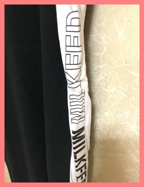 ☆ミルクフェド☆超美品☆完売サイドラインロゴ配色Tシャツカットソーワンピ☆ < ブランド  ☆ミルクフェド☆超美品☆完売サイドラインロゴ配色Tシャツカットソーワンピ☆ < ブランドの