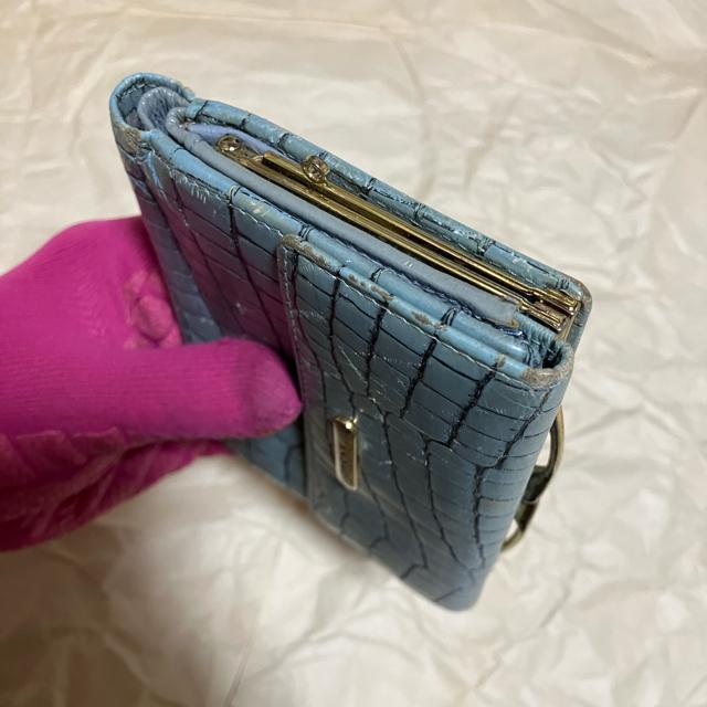 【ヴィンテージ】【ANZAC】 クロコ/ がま口 / レザー 三つ折り財布 < 女性ファッション  【ヴィンテージ】【ANZAC】 クロコ/ がま口 / レザー 三つ折り財布 < 女性ファッションの