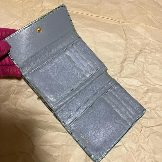 【ヴィンテージ】【ANZAC】 クロコ/ がま口 / レザー 三つ折り財布 < 女性ファッション  【ヴィンテージ】【ANZAC】 クロコ/ がま口 / レザー 三つ折り財布 < 女性ファッションの