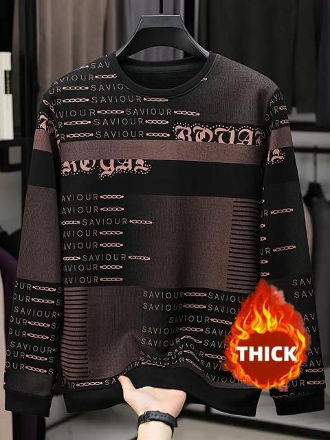 超お買い得2090円★メンズの厚手フリース裏地付きスウェットシャツ - "サベージ"プリント付きUSAサイズS(日本サイズL相当) < 男性ファッション  超お買い得2090円★メンズの厚手フリース裏地付きスウェットシャツ - "サベージ"プリント付きUSAサイズS(日本サイズL相当) < 男性ファッションの