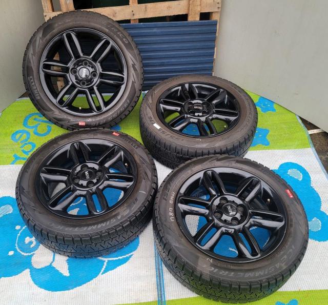 �y�ɏ���i] BMW MINI  F55 F56 JCW�����z�C�[��16�C���`6.5J+48 PCD100 4���X�^�b�h���X�^�C�� �� ������/�o�C�N