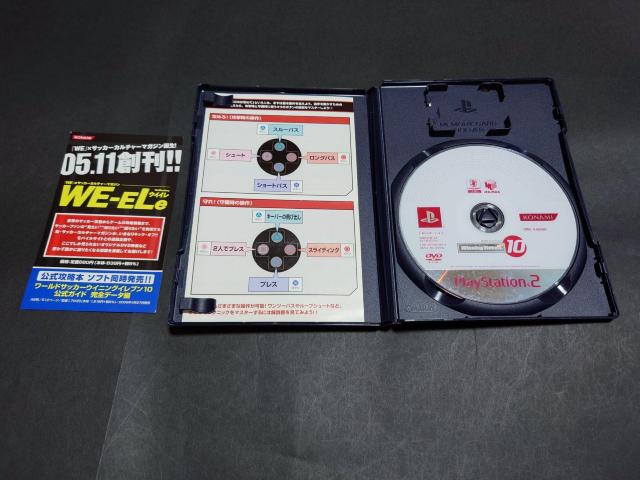 PS2 ���[���h�T�b�J�[ �E�C�j���O�C���u��10 / �E�C�C��10 ���������� �`���V�E����\�t�� �� �Q�[���{��/�\�t�g�� 