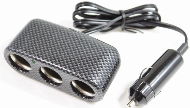 シガーソケット3連、ウッド調とカーボン調 < 自動車/バイク シガーソケット3連、ウッド調とカーボン調 < 自動車/バイク