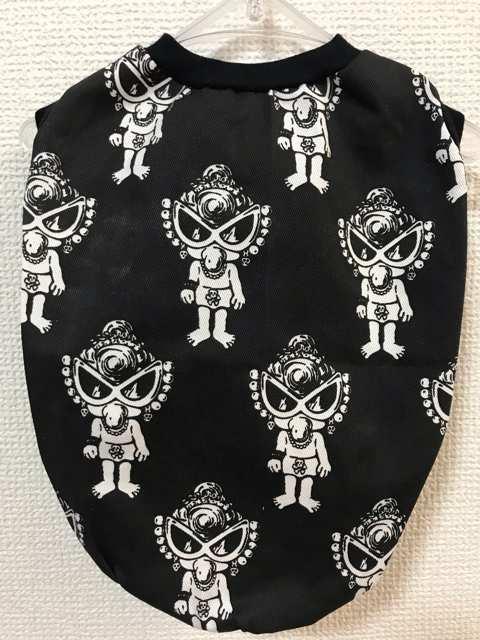 ★ハンドメイド ヒスミニ シャツ ティアラミニ柄 黒 犬服 L★ < ペット/手芸/園芸  ★ハンドメイド ヒスミニ シャツ ティアラミニ柄 黒 犬服 L★  < ペット/手芸/園芸の