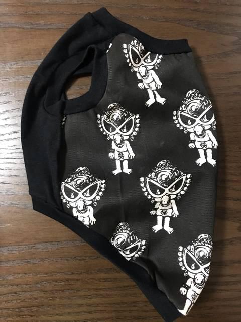 ★ハンドメイド ヒスミニ シャツ ティアラミニ柄 黒 犬服 L★ < ペット/手芸/園芸  ★ハンドメイド ヒスミニ シャツ ティアラミニ柄 黒 犬服 L★ < ペット/手芸/園芸の