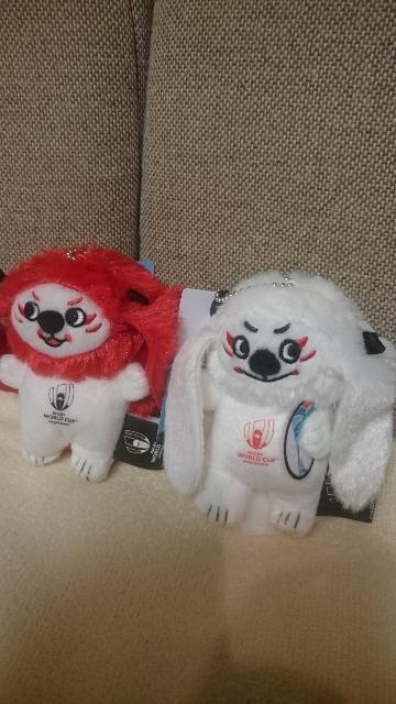 新品 ラグビーワールドカップ公式マスコット!レンジー2体セット < レジャー/スポーツ 新品 ラグビーワールドカップ公式マスコット!レンジー2体セット < レジャー/スポーツの