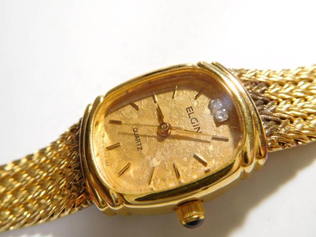 エルジン の腕時計レディース クォーツ製 動作確認済!。 < ブランド  エルジン の腕時計レディース クォーツ製 動作確認済!。 < ブランドの