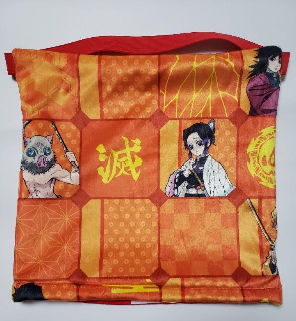 S44F 【限定】◆防災頭巾入れ座布団カバー 鬼滅の刃(*^^*)ハンドメイド < インテリア/ライフ S44F 【限定】◆防災頭巾入れ座布団カバー 鬼滅の刃(*^^*)ハンドメイド < インテリア/ライフの