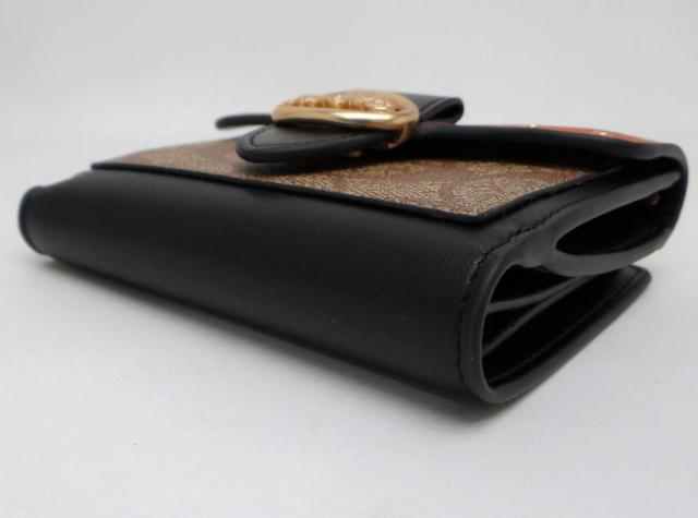 コーチ シグネチャー ジョージア スタッズ PVC×レザー Wホック財布 テラコッタマルチカラー<USED>【送料無料】 < ブランド コーチ シグネチャー ジョージア スタッズ PVC×レザー Wホック財布 テラコッタマルチカラー<USED>【送料無料】 < ブランドの