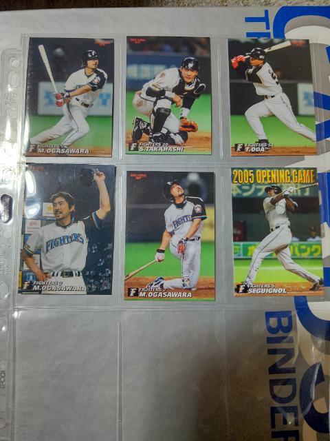 カルビー '05 日本ハム #14 #17 #18 #34 #89  OP#3  小笠原 高橋 小田 セギノール < トレーディングカード  カルビー '05 日本ハム #14 #17 #18 #34 #89  OP#3  小笠原 高橋 小田 セギノール  < トレーディングカードの
