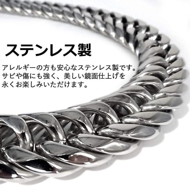 極太幅22mm 6面カット喜平ネックレスス テンレス製 シルバー色新品!。 < 男性アクセサリー/時計 極太幅22mm 6面カット喜平ネックレスス テンレス製 シルバー色新品!。 < 男性アクセサリー/時計の