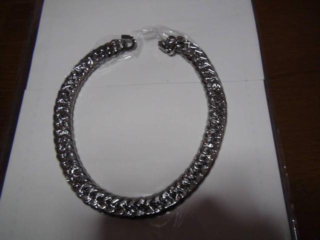 極太幅22mm 6面カット喜平ネックレスス テンレス製 シルバー色新品!。 < 男性アクセサリー/時計 極太幅22mm 6面カット喜平ネックレスス テンレス製 シルバー色新品!。 < 男性アクセサリー/時計の