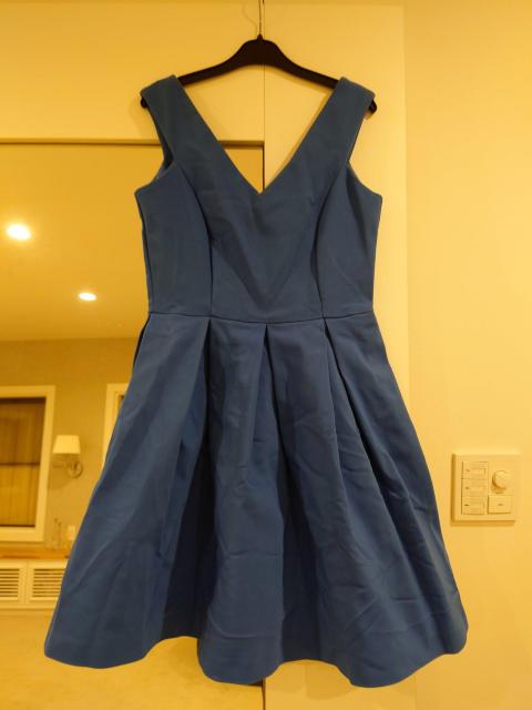 ブルーミニワンピース イギリス Мサイズ < 女性ファッション  ブルーミニワンピース イギリス Мサイズ  < 女性ファッションの