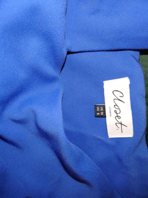 ブルーミニワンピース イギリス Мサイズ < 女性ファッション  ブルーミニワンピース イギリス Мサイズ < 女性ファッションの