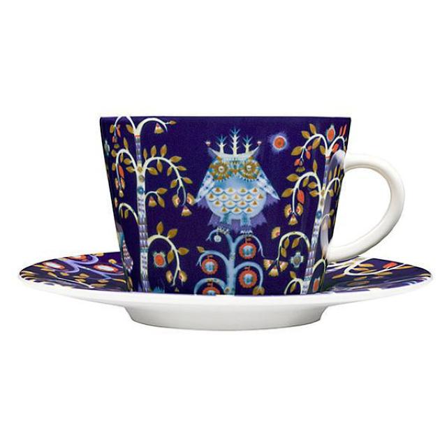 定価12,000円【新品】iittalaイッタラ●タイカ●コーヒーカップ&ソーサー●2脚セット●青ブルー/白ホワイト●北欧 食器 < ブランド  定価12,000円【新品】iittalaイッタラ●タイカ●コーヒーカップ&ソーサー●2脚セット●青ブルー/白ホワイト●北欧 食器 < ブランドの